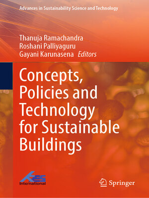 cover image of Concepts, Policies and Technology for Sustainable Buildings